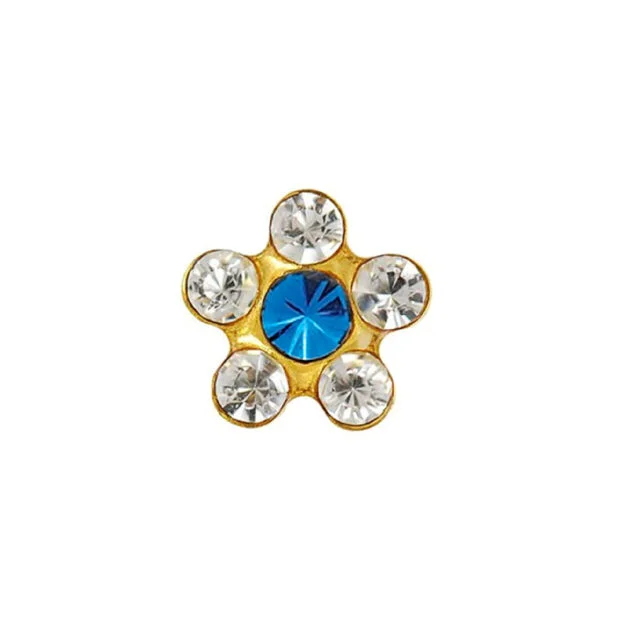 TT-6049 GP Daisy APR Crystal sep Sapphire