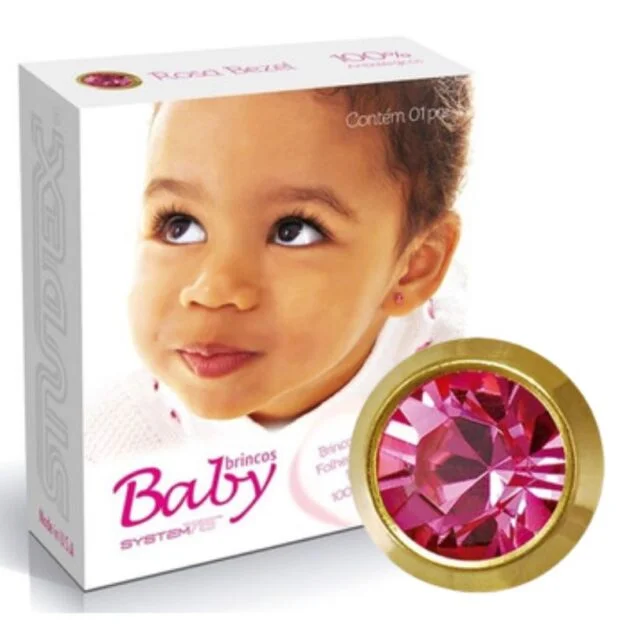 Bezel Cristal Rosado Baby 3mm