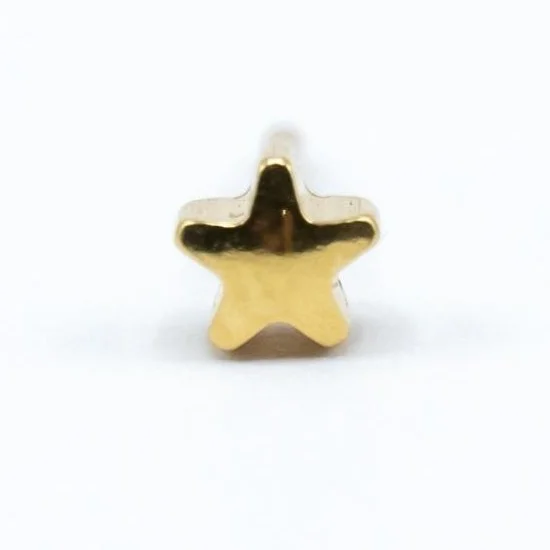4MM STAR SOLID GOLD (7511-0501-23)