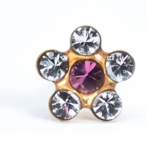 DAISY APR CRYSTAL OCT ROSE (7511-6410-23)
