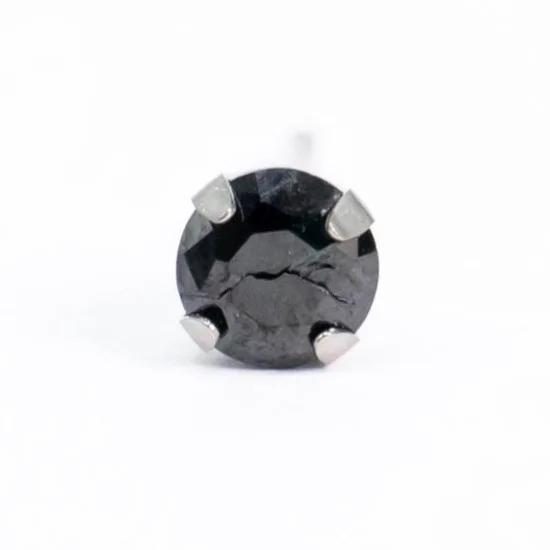 4MM CUBIC ZIRCONIA BLACK (7522-0160-23)