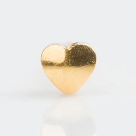 3MM HEART GOLD SOLID (7531-0502-23)
