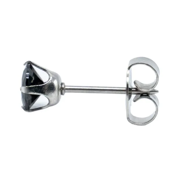 5MM CUBIC ZIRCONIA BLACK (7592-0160-23) - Image 2