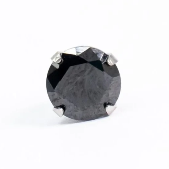 5MM CUBIC ZIRCONIA BLACK (7592-0160-23)